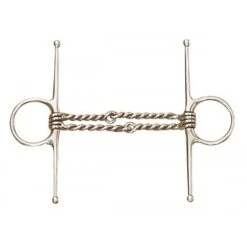 Full Cheek Double Twisted Wire Bit