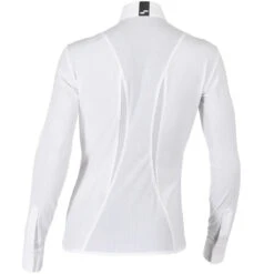 Struck Ladies Long Sleeve LS1 Show Shirt -Equestrian Supply Store ls1whiteback1