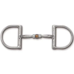 Myler D Ring Comfort Snaffle With Copper Roller MB 03