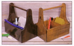 Wood Ring Tote Box