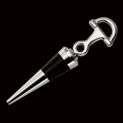 Bit Equestrian Bottle Stopper By Arthur Court
