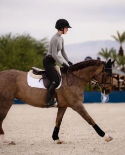 TKEQ Chloe High Collar Technical Sun Shirt -Equestrian Supply Store thumbnail IMG 1309